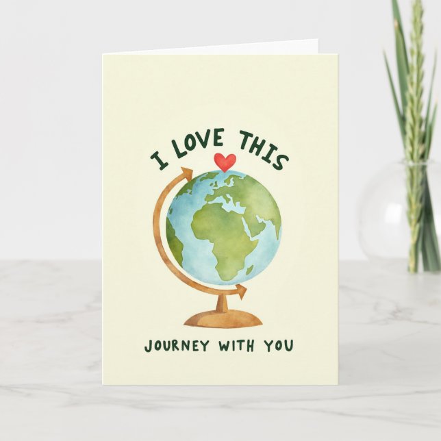 Our World Love Journey Card (Front)