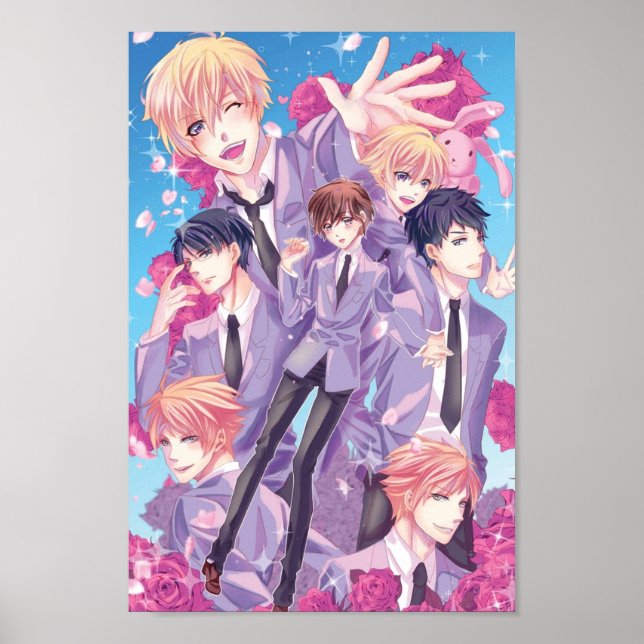 Ouran High School Host Club Poster (Front)