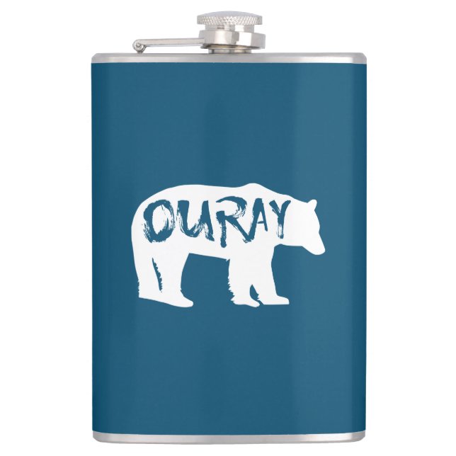 Ouray Bear Flask (Front)