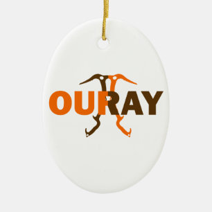Ouray Colorado Ceramic Ornament