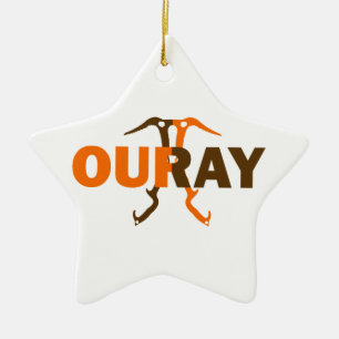 Ouray Colorado Ceramic Ornament