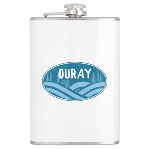 Ouray Colorado Outdoors Flask
