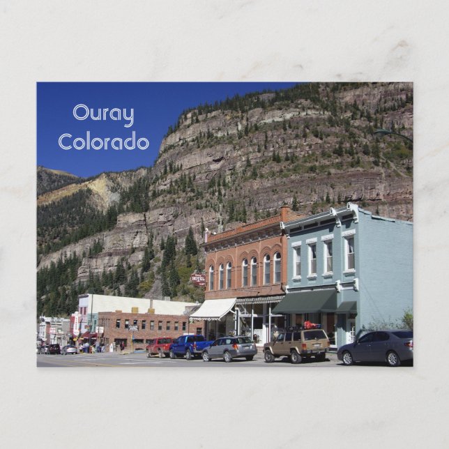 Ouray, Colorado Postcard (Front)