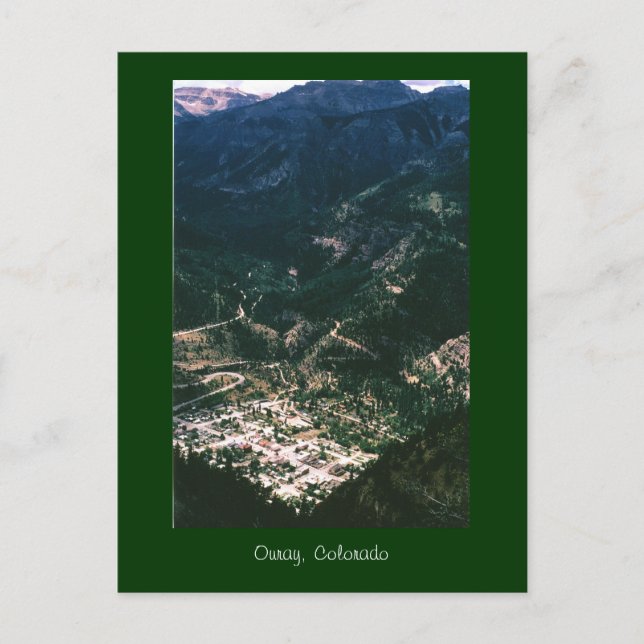 Ouray, Colorado Postcard (Front)