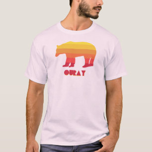 Ouray Colorado Rainbow Bear T-Shirt