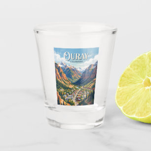 Ouray Colorado Shot Glass
