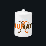 Ouray Colorado Teapot<br><div class="desc">If you've climbed in Ouray,  you know how amazing it is. Show it off with this great design!</div>
