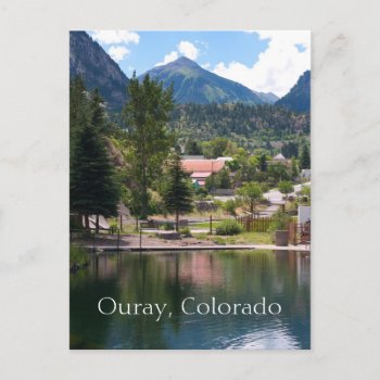 Ouray  Colorado Travel Postcard by bluerabbit at Zazzle