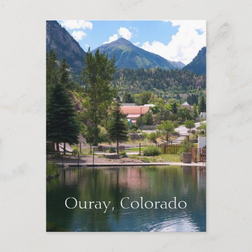 Ouray Colorado Travel Postcard
