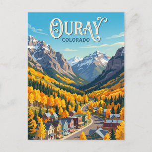 Ouray, Colorado, USA Postcard