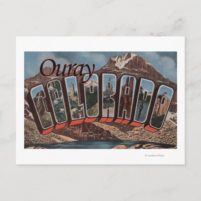 Ouray, ColoradoLarge Letter ScenesOuray, CO Postcard (Front)