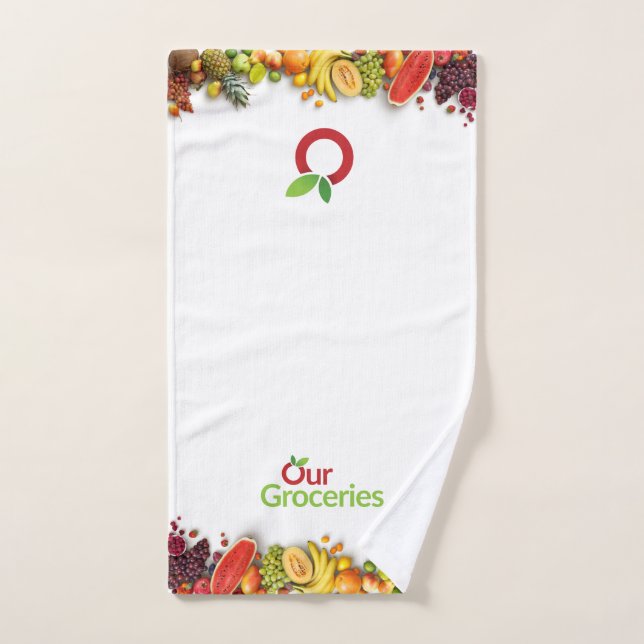 OurGroceries Kitchen Towel (Hand Towel)