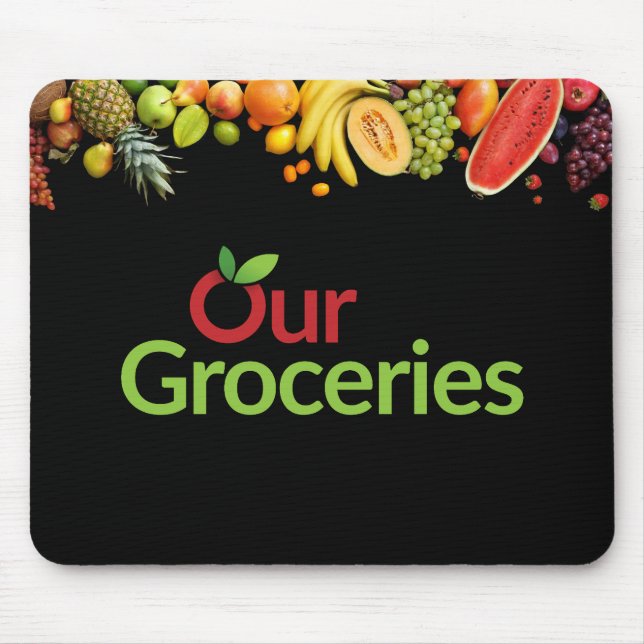 OurGroceries Mouse Pad (Front)
