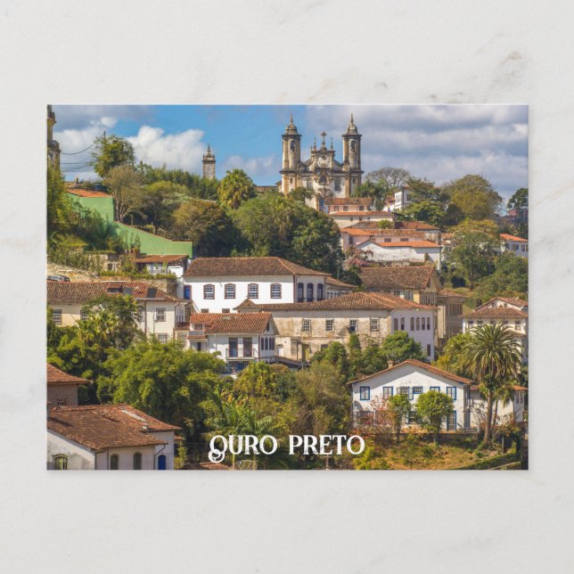 Ouro Preto, Minas Gerais, Brazil Postcard (Front)