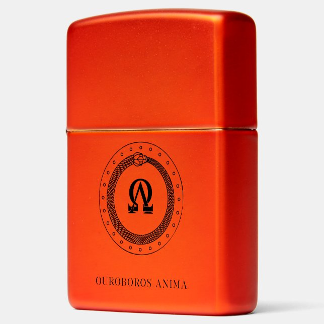 OUROBOROS ANIMA ZIPPO LIGHTER (Left)