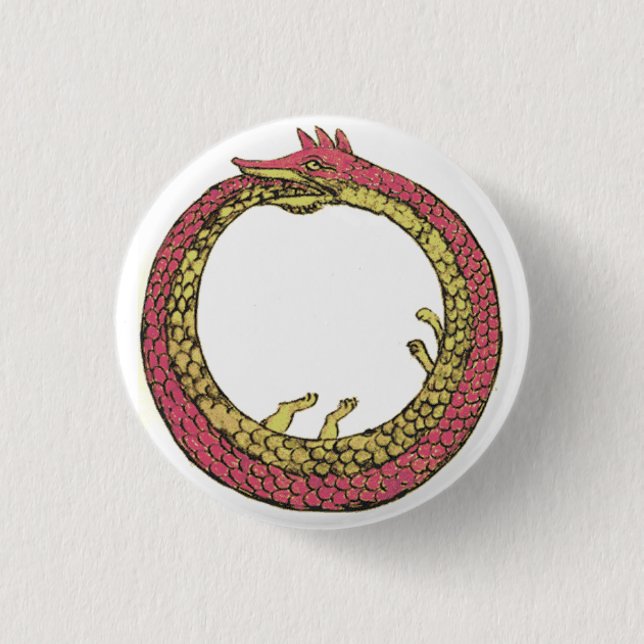 ouroboros button (Front)
