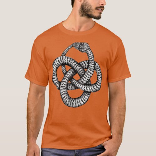 Ouroboros Celtic Knot T_Shirt