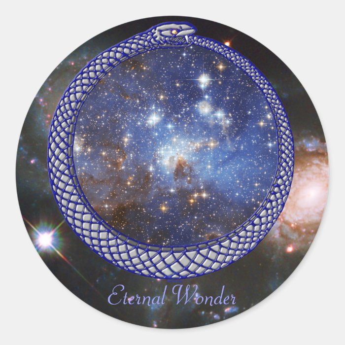 Ouroboros Galaxy   Sticker