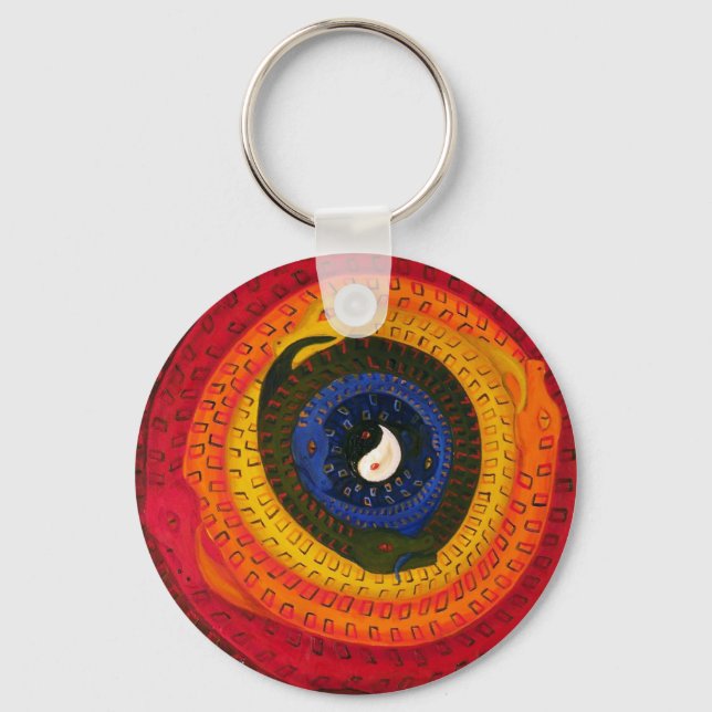 Ouroboros Keychain (Front)