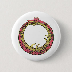 Ouroboros Pinback Button