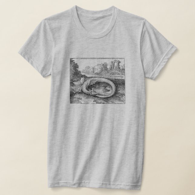 Ouroboros Serpent of Cleopatra T-Shirt (Laydown)
