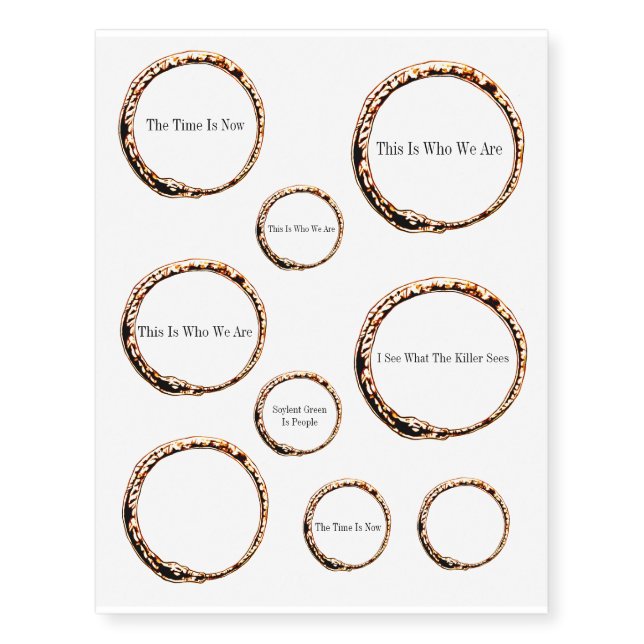 Ouroboros Tattoos (Front)