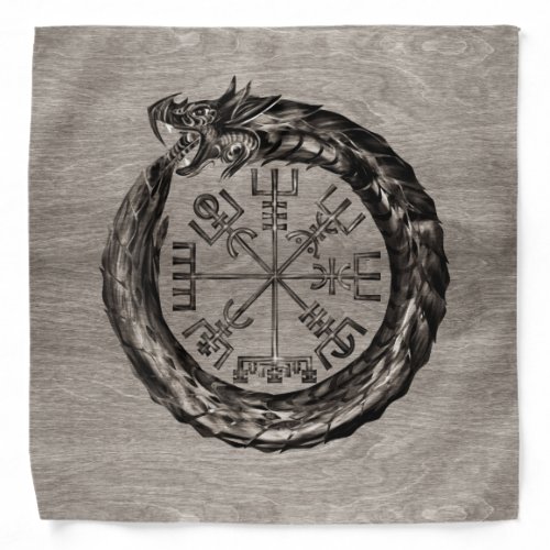 Ouroboros with Vegvisir Bandana