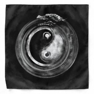 Ouroboros Yin - Yang Bandana