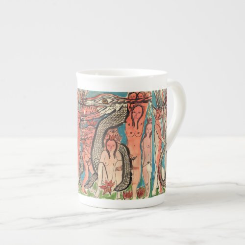 Ourobouric Echoes Bone China Mug