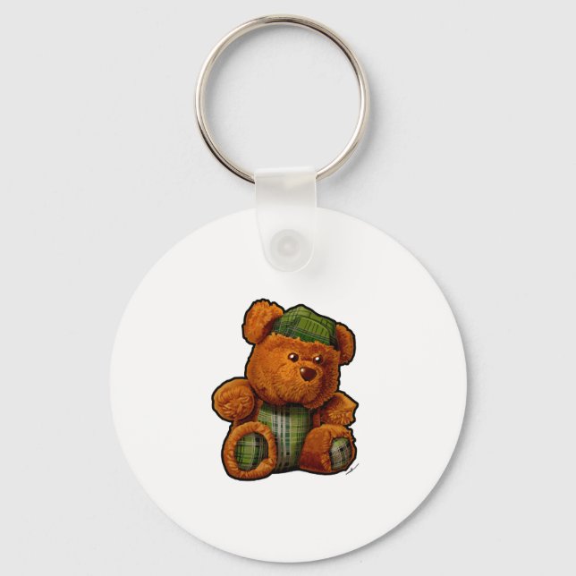 Ours en peluche keychain (Front)