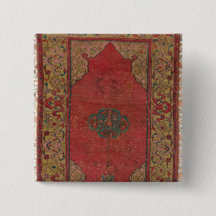 Oushak Rug Pinback Button
