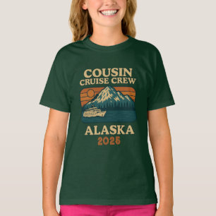 ousin Cruise Crew Alaska Custom Year T-Shirt