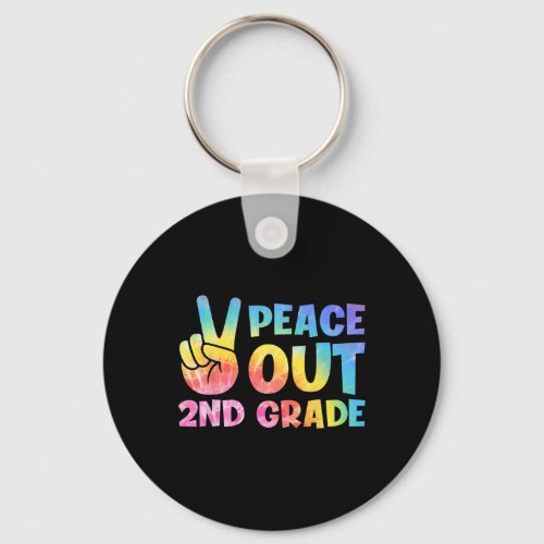 Out 2nd Grade 2024 Graduate Happy Last Day Of Scho Keychain