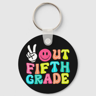 Out 5th Grade Graduation Cl 2024 Last Day Of Schoo Keychain