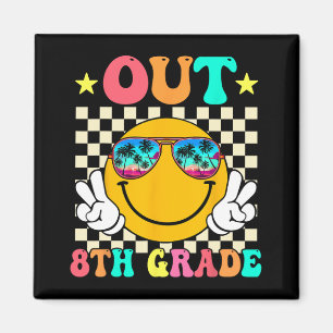 Out 8th Grade Graduation Last Day Of School Gradua Magnet