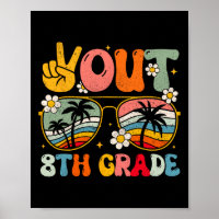 Out 8th Grade Groovy Graduation Last Day Of School