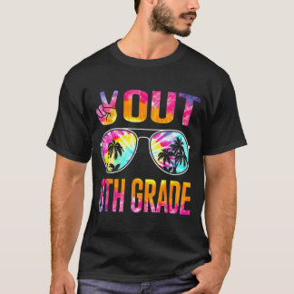 Out 8th Grade Tie Dye Graduation Last Day Of Schoo T-Shirt