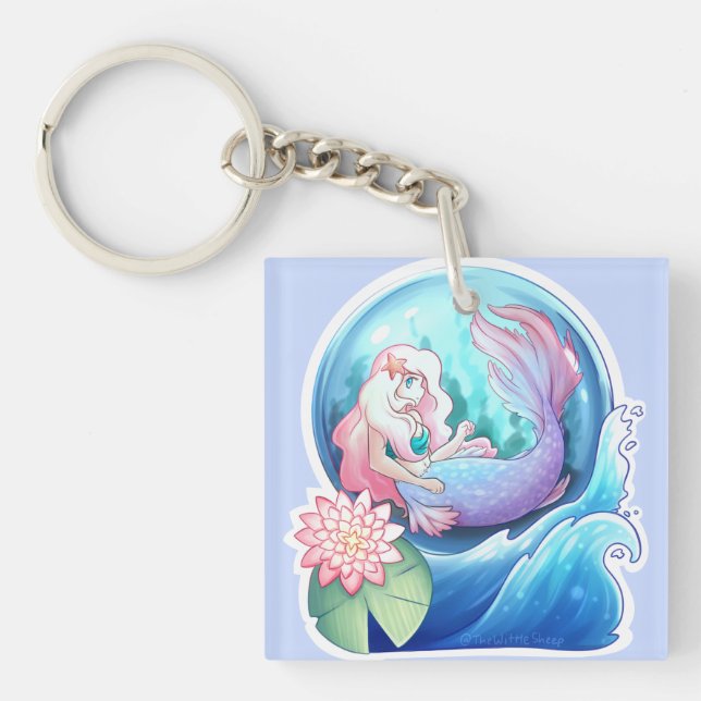 Out at Sea Keychain (Front)