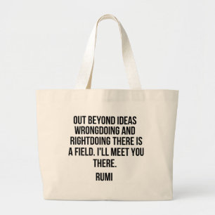 Out beyond ideas... Rumi Large Tote Bag