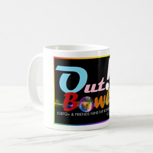 Out Bowling Logo Mug