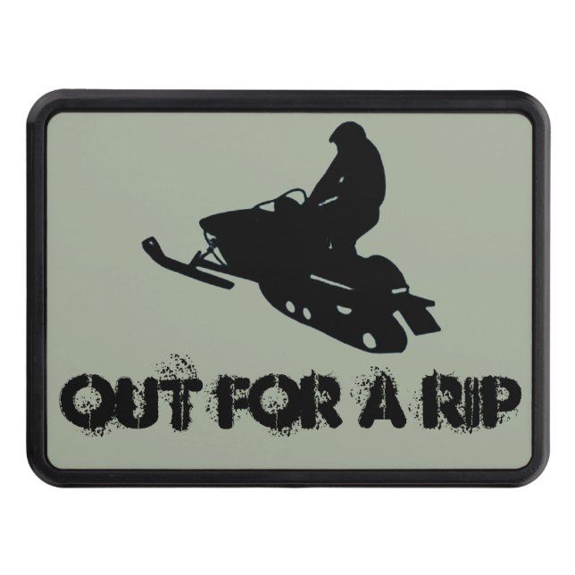 Out for a Rip - Hitch Tow Hitch Cover (Front)