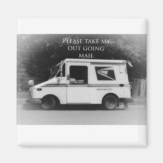 Out Going Mail Magnet | Zazzle.com