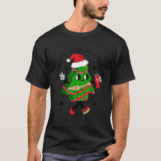Out Here Looking Like A Snack Cute Boo Jee Xmas Tr T-Shirt