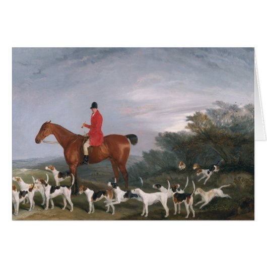 Out Hunting, 1841 Cards (Front Horizontal)