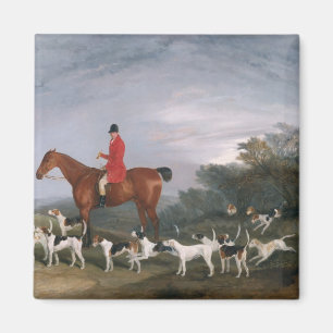 Out Hunting, 1841 Magnet
