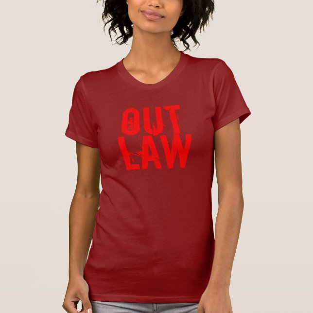 OUT, LAW T-Shirt (Front)