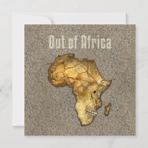 Out of Africa Holiday Card
