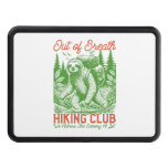 Out of Breath Funny Sloth Hiking Club Hitch Cover