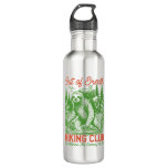 Out of Breath Funny Sloth Hiking Club Stainless Steel Water Bottle