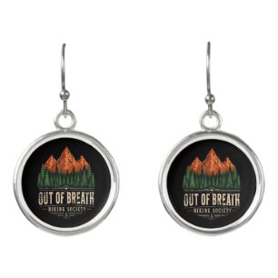Out Of Breath Hiking Society Earrings